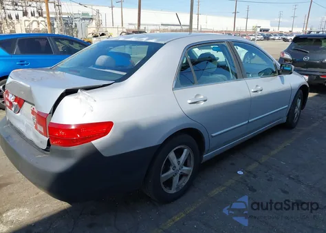 2005 Honda Accord 2.4 Ex из США, поврежденный, VIN 1HGCM56755A173096